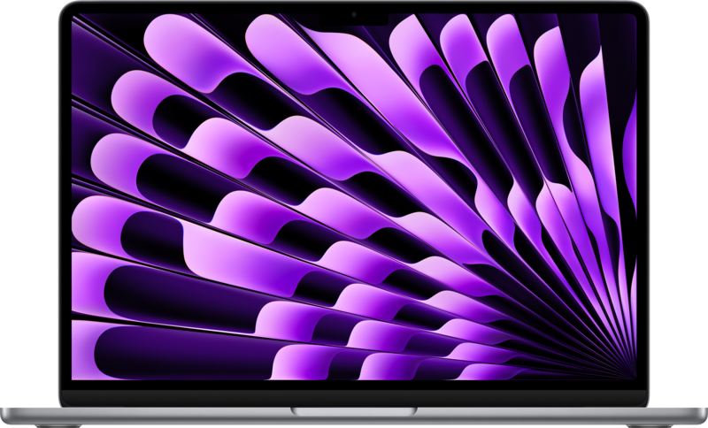 Aanbieding Apple MacBook Air 13 inch (2024) M3 (8 core CPU/10 core GPU) 8GB/512GB Spacegrijs QWERTY - 195949124662 - Apple