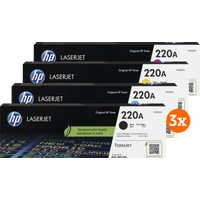Koop HP 220A LaserJet Toner Combo Pack (3 stuks) - 6151126373357