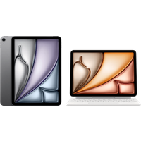 Koop Apple iPad Air (2025) 11 inch 128GB Wifi Space Gray + Apple Magic Keyboard QWERTY Wit - 6151121979943