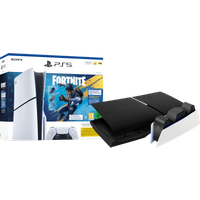 Koop PlayStation 5 Slim Disc Edition Fortnite bundel + Covers Zwart + Oplaadstation - 6151128853895
