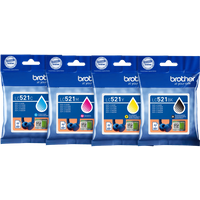 Koop Brother LC-521 Cartridge Combo Pack - 6151126135153