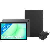 Koop Samsung Galaxy Tab A11 Plus 11 inch 128GB Wifi + 5G Grijs + Basis accessoirepakket - 6151135221236