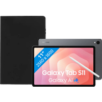Koop Samsung Galaxy Tab S11 11 inch 128GB Wifi Grijs + Book Case Zwart - 6151129892824