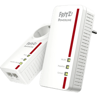 Koop FRITZ!Powerline 1260E WLAN Set International WiFi 1200 Mbps 2 adapters - 4023125028199