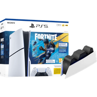 Koop PlayStation 5 Slim Disc Edition Fortnite bundel + Oplaadstation - 6151128845869