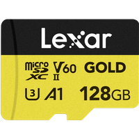 Koop Lexar Professional MicroSDXC GOLD 128GB 100MB/s - 843367132393