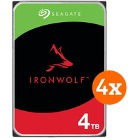 Koop Seagate Ironwolf 4TB - 4-pack - 6151123179181