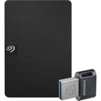 Koop Seagate Expansion Portable 1TB + Samsung Fit Plus USB 128GB - 6095606952949
