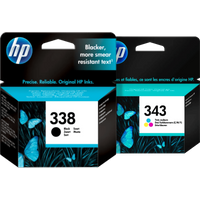 Koop HP 338/343 Cartridge Combo Pack - 6095609456468