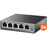 Koop TP-Link TL-SG105E 3-Pack - 9509795196932