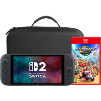 Koop Nintendo Switch 2 + Mario Kart World + BlueBuilt Travel Case - 6151138219230