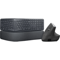 Koop Logitech K860 + Logitech MX Vertical Ergo Muis - 7423407791716