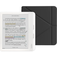 Koop Kobo Libra Colour Wit + BlueBuilt Book Case Zwart - 6151139250249