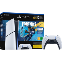 Koop PlayStation 5 Slim Digital Edition Fortnite bundel + Extra Controller Wit - 6151128867847
