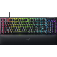 Koop Razer BlackWidow V4 Mechanisch Gaming Toetsenbord Green Switch Qwerty - 8887910072356