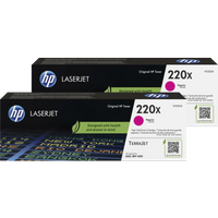 Koop HP 220X LaserJet Toner Magenta (2 stuks) - 6151126395342