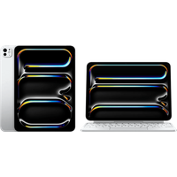 Koop Apple iPad Pro (2024) Nano 11 inch 1TB Wifi Zilver + Apple Magic Keyboard QWERTY - 6151115061067