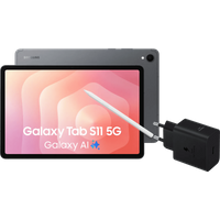 Koop Samsung Galaxy Tab S11 11 inch 128GB Wifi en 5G Grijs + Oplaadpakket - 6151126492492