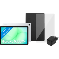 Koop Samsung Galaxy Tab A11 Plus 11 inch 256GB Wifi Zilver + Compleet accessoirepakket - 6151135263243