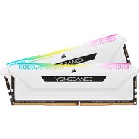 Koop CORSAIR Vengeance RGB PRO SL Wit 32GB (2x16GB) DDR4 DIMM 3200MHz C16 XMP - 840006632108
