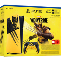 Koop PlayStation 5 Slim Digital Edition + Wolverine Battle Yellow Limited Edition - 0711719072324