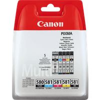 Koop Canon PGI-580/CLI-581 Cartridges Combo Pack - 8714574652160