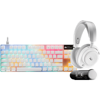 Koop SteelSeries Arctis Nova Pro Omni Wit + Apex Pro TKL Gen 3 Qwerty Wit - 6151145530571