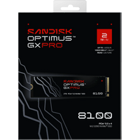Koop SANDISK Optimus GX PRO 8100 2TB PCIe 5.0 NVMe SSD - 0619659230982