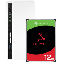 Koop QNAP TS-233 + Seagate Ironwolf 12TB - 6151151258292