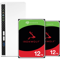 Koop QNAP TS-233 + Seagate Ironwolf 12TB Duo Pack - 6151151359302