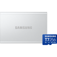 Koop Samsung T7 Resurrected Portable SSD 4TB + Samsung MicroSDXC T7 256GB 170MB/s - 6151142196145