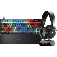 Koop SteelSeries Arctis Nova Pro Omni Zwart + Apex Pro TKL Gen 3 Qwerty Zwart - 6151145467433