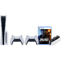 Koop PlayStation 5 Slim Disc Edition + Black Ops 7 + Extra Controller Wit + Oplaadstation - 6151128616667