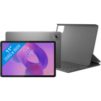 Koop Lenovo Idea Tab 11 inch 128GB Wifi Grijs met Stylus + Toetsenbord Hoes QWERTY - 6151133814836