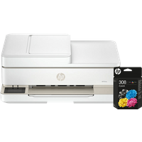 Koop HP ENVY 6520e + 1 set extra cartridges - 6151118383371