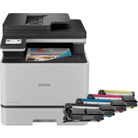 Koop Brother MFC-L8730CDW + 1 set extra toners - 6151153445492