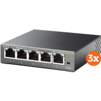 Koop TP-Link TL-SG105E 3-Pack - 9509795196932