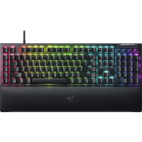Koop Razer BlackWidow V4 Mechanisch Gaming Toetsenbord Green Switch Qwerty - 8887910072356
