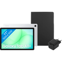 Koop Samsung Galaxy Tab A11 Plus 11 inch 128GB Wifi Zilver + Basis accessoirepakket - 6151135192161