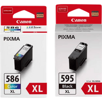 Koop Canon PG-595XL + CL-586XL Cartridge Combo Pack - 6151129531532