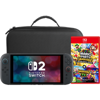 Koop Nintendo Switch 2 (2026) + Super Mario Party Jamboree + BlueBuilt Travelcase XL - 6151124434470