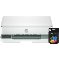 Koop HP ENVY 6130e + 1 set extra cartridges - 6151118383364