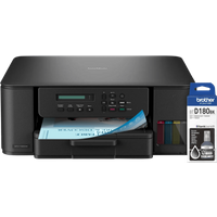 Koop Brother DCP-T580DW + 1 extra zwarte inktfles - 6151126558594